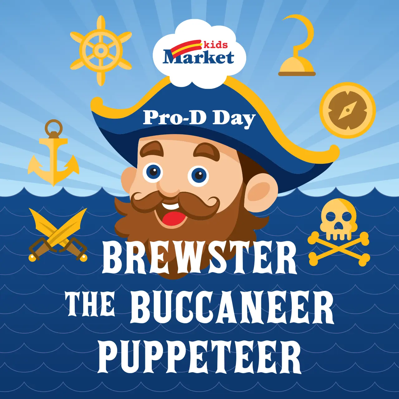 Brewster the Buccaneer Puppeteer