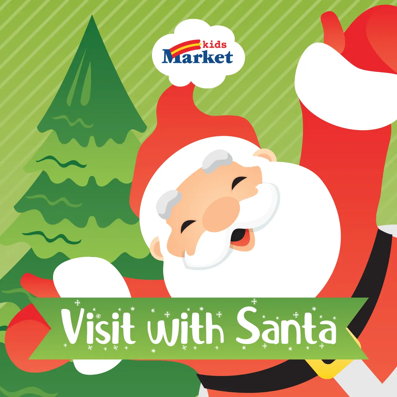 Visit with Santa at Kids Market