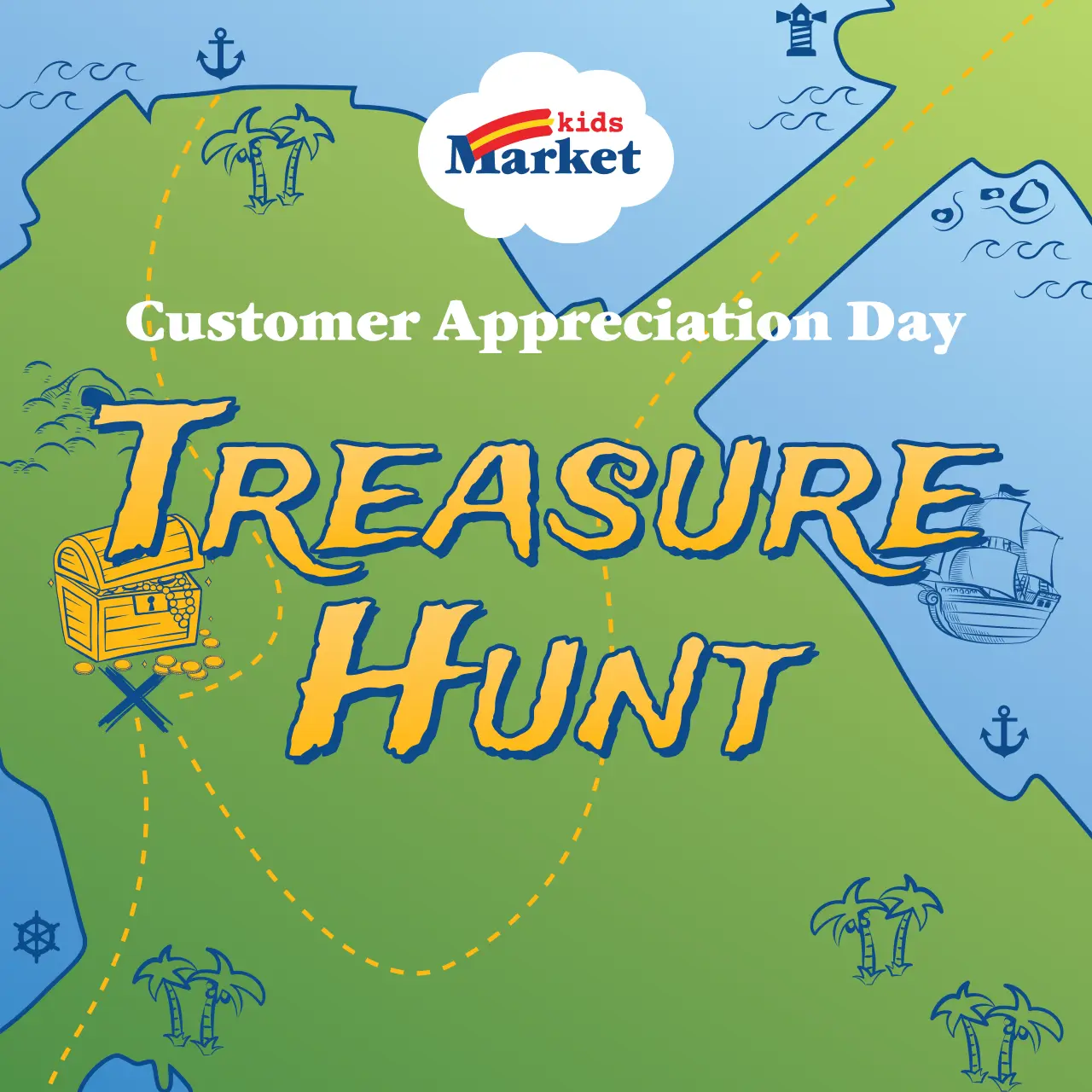 Kids Market Customer Appreciation Day Treasure Hunt