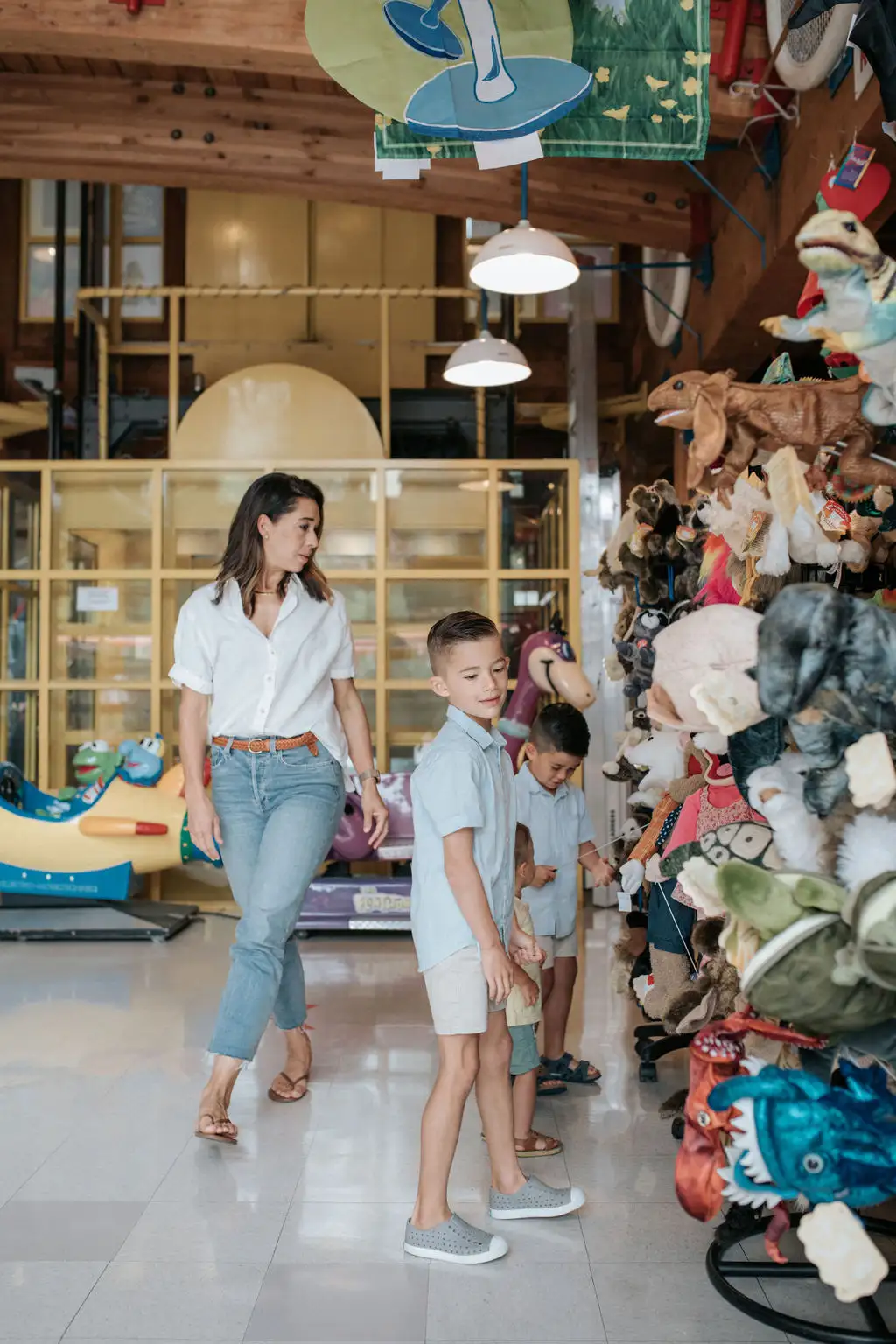 Kids Market Shopping